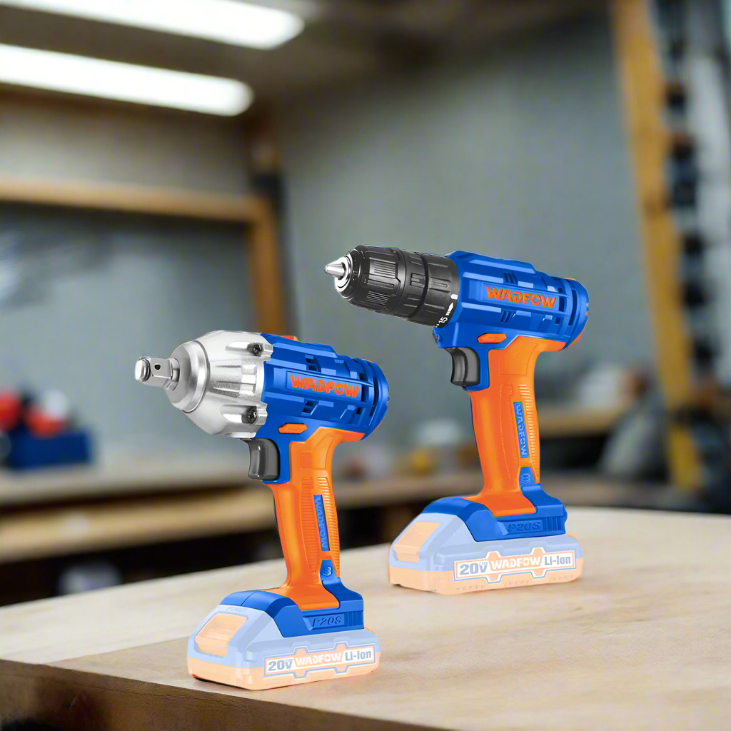 Wadfow 2 Pieces Cordless Combo Kit - WCK2017