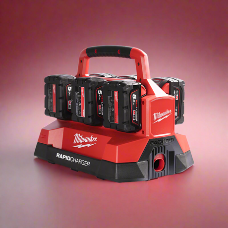 Milwaukee M18™ 6 Bay Packout Rapid Charger - M18PC6
