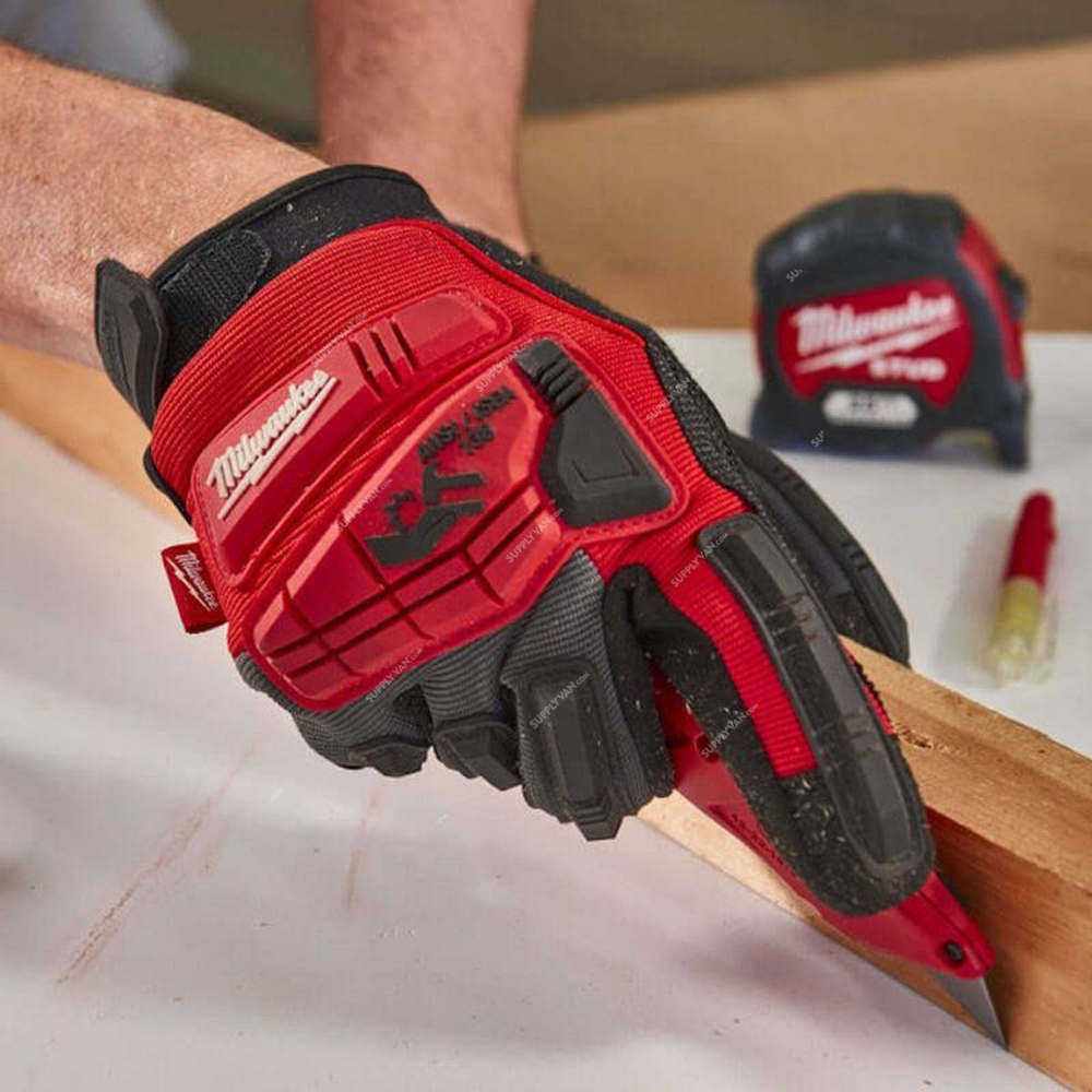 Milwaukee Safety Impact Demolition Gloves 9/L - 4932471909