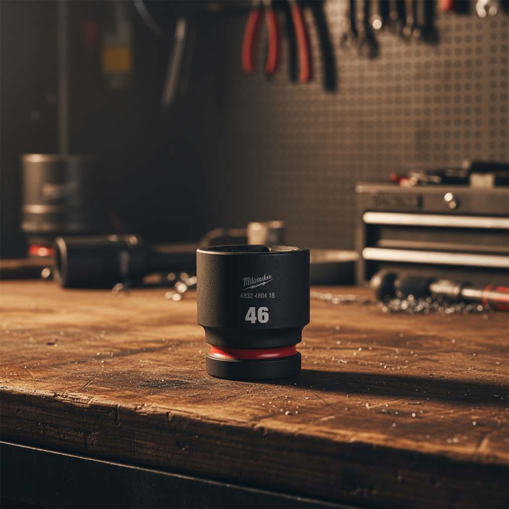Milwaukee 46mm (1") Shockwave Impact Drive Socket - 4932480418