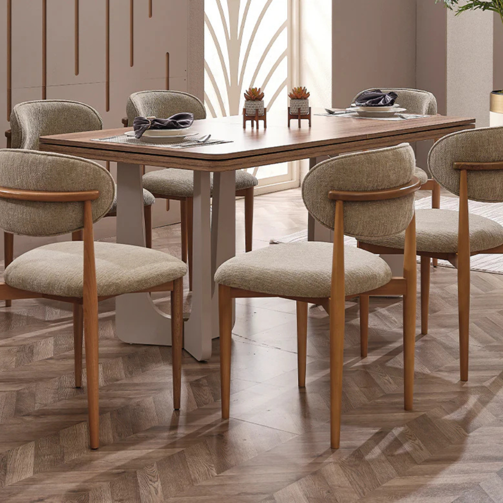 Parlermo 6-Seater Dining Room Set