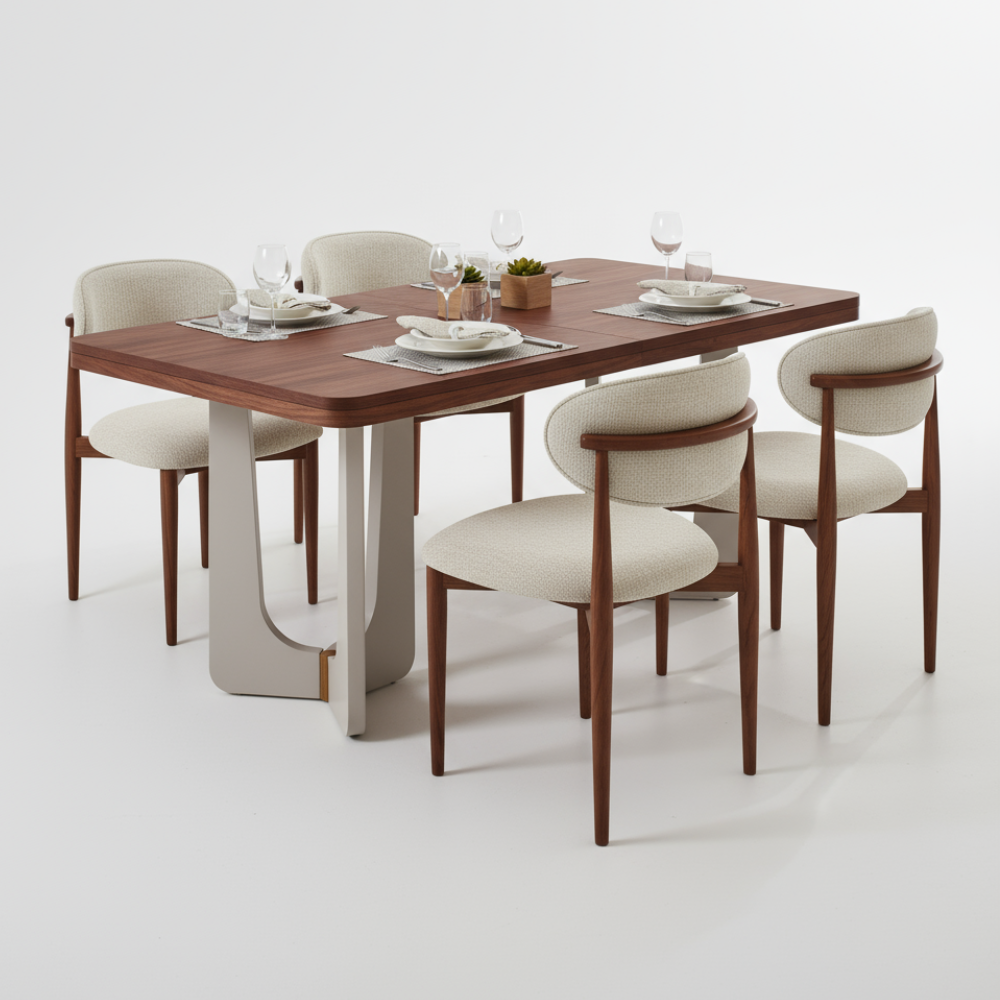 Parlermo 6-Seater Dining Room Set