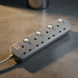 UMS 4 Gang Extension Socket - 3 Meters