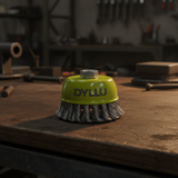 Dyllu 3" Wire Cup Brush - DTCE2401