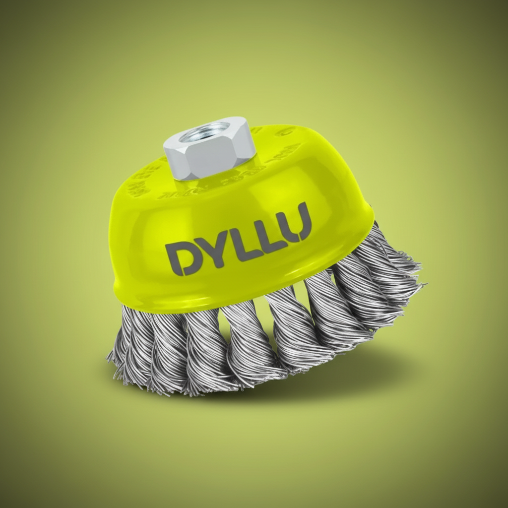 Dyllu 3" Wire Cup Brush - DTCE2401