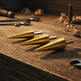 Dyllu 3 Pieces Step Drill Bit Set - DTJD3401