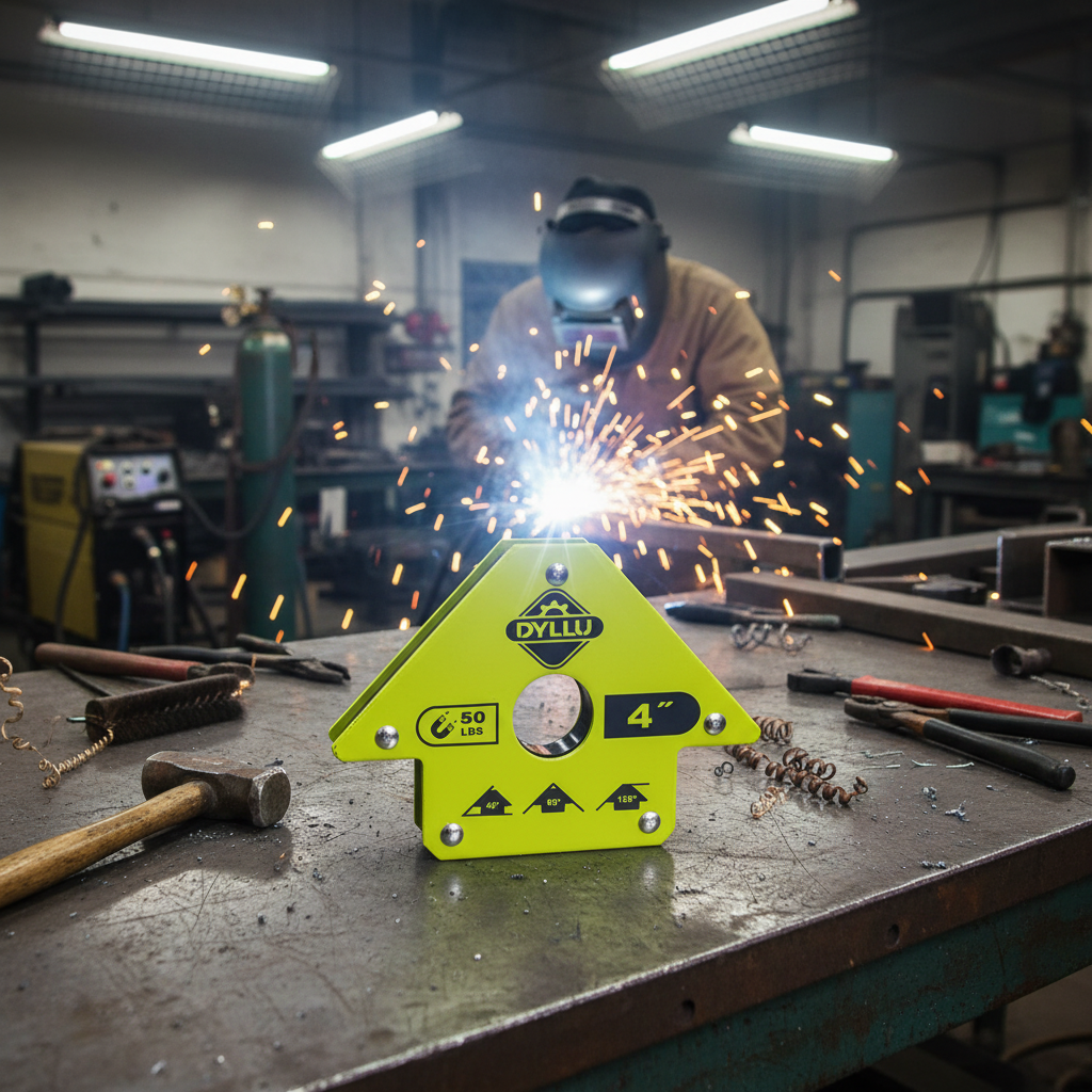 Dyllu 4" Magnetic Welding Holder - DTMC1604