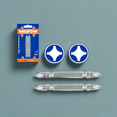 Wadfow 2 Pieces Impact Screwdriver Bits Ph2 + Ph2 - WSV0K12