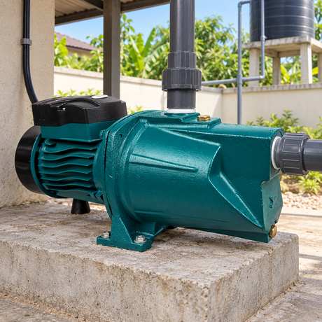 Comet Cast-Iron Self-Priming Jet Water Pump with Brass Impeller CO-MJSW Series | 1HP & 1.5HP