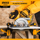 Ingco 7″ Cordless Lithium Ion Circular Saw 20V - CSLI1401