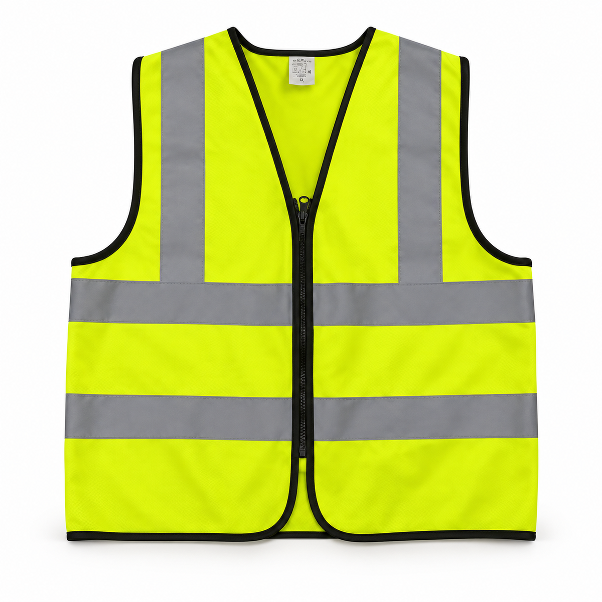Irona XL High-Visibility Reflective Safety Vest | Orange & Yellow