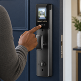 Waterproof 3D Face Recognition Smart Lock with Video Intercom & 6085 Mortise - C21-6085