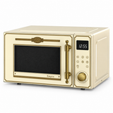 Kaiser Empire Freestanding Microwave Oven 900W | Bordeaux Red, Ivory & Black