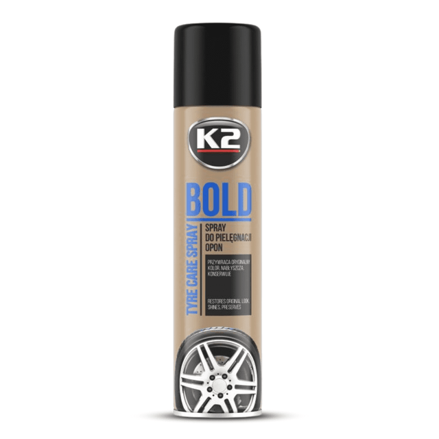 K2 Bold Tire Shine Spray - 600ml Auto SupplyMaster