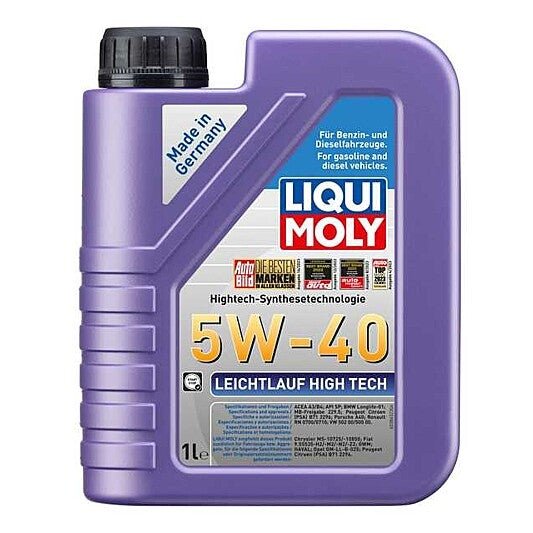 Liqui Moly Engine Oil 1L Leicht­lauf High Tech 5W-40 - P000330 Auto Supply Master