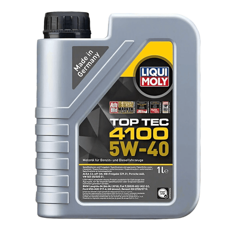 Liqui Moly Engine Oil 1L Top Tec 4100 5W-40 - P000322 Auto Supply Master