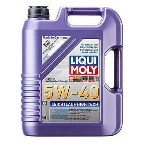 Liqui Moly Engine Oil 5L Leicht­lauf High Tech 5W-40 - P000330 Auto Supply Master