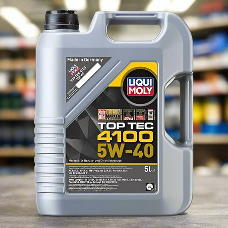 Liqui Moly Engine Oil 5L Top Tec 4100 5W-40 - P000322 Auto Supply Master