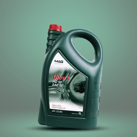 Mag Ultra 2 Heavy Duty Diesel Engine Oil 5L - SAE 50 Auto SupplyMaster