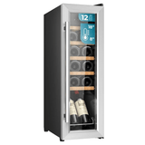 Cecotec Bolero GrandSommelier 1250 CoolWood Compressor Wine Cooler with 12 Bottles Capacity - 230
