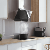 Cecotec Bolero Flux Glass Black 60cm Cooker Hood with 800m³/h & Touch Control - 2893