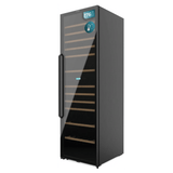 Cecotec Bolero GrandSommelier Duo Dual-Zone Black Wine Cabinet with 176 Bottles Capacity - A01_EU01_103803
