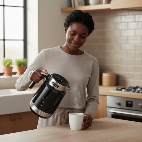 Cecotec ThermoSense Touch Temperature-Control 1.7L Black Kettle 2200W - 1748