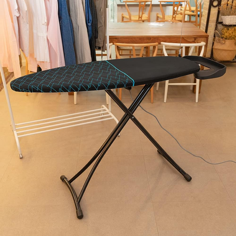 Cecotec StrongBoard Borneo Heavy-Duty Adjustable Ironing Board with Steam-Station Rest - 5583