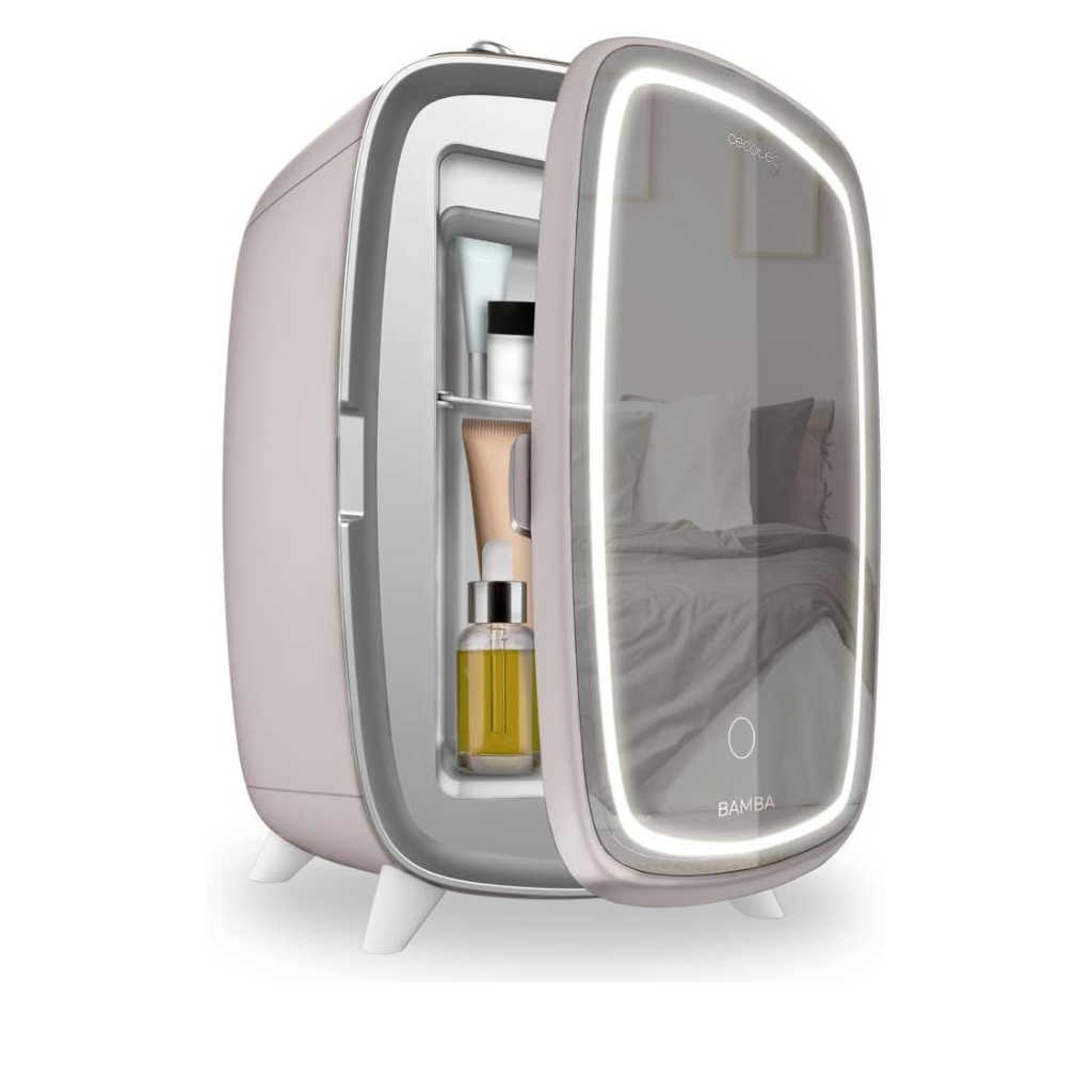 Cecotec CoolingBeauty Mirror Rose 6L Cosmetics Mini Fridge with LED Mirror - 4442