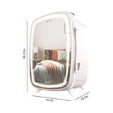 Cecotec CoolingBeauty Mirror Rose 6L Cosmetics Mini Fridge with LED Mirror - 4442