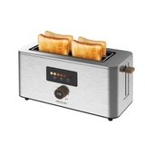 Cecotec Touch&Toast Extra Long-Slot Touchscreen Stainless Steel Toaster 1000W - 4845