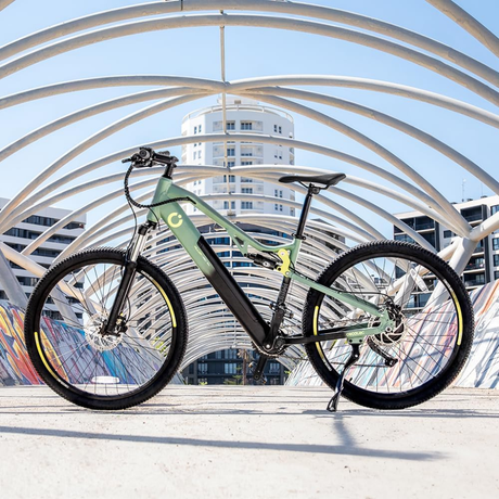 Cecotec Millor 27.5" Electric Mountain Bike with Dual Suspension & Shimano 18-Speed - 7219
