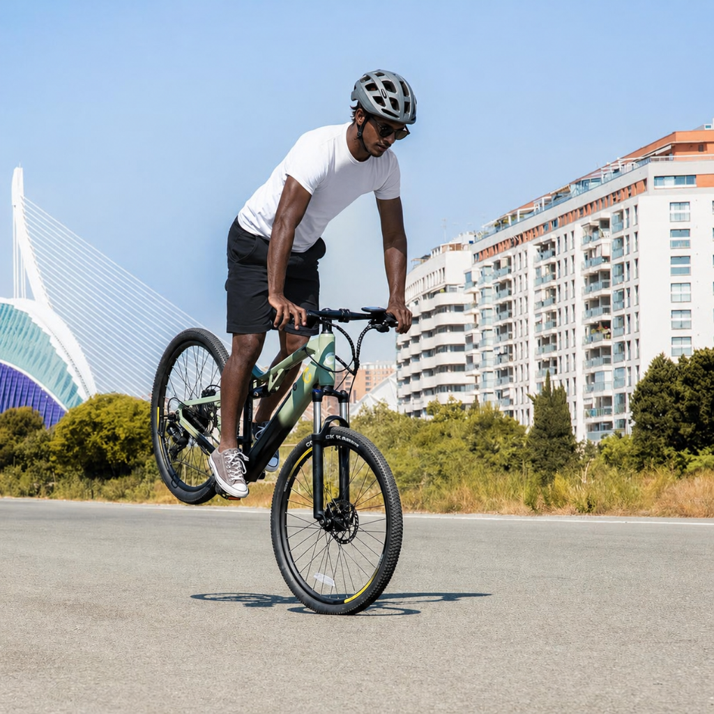 Cecotec Millor 27.5" Electric Mountain Bike with Dual Suspension & Shimano 18-Speed - 7219
