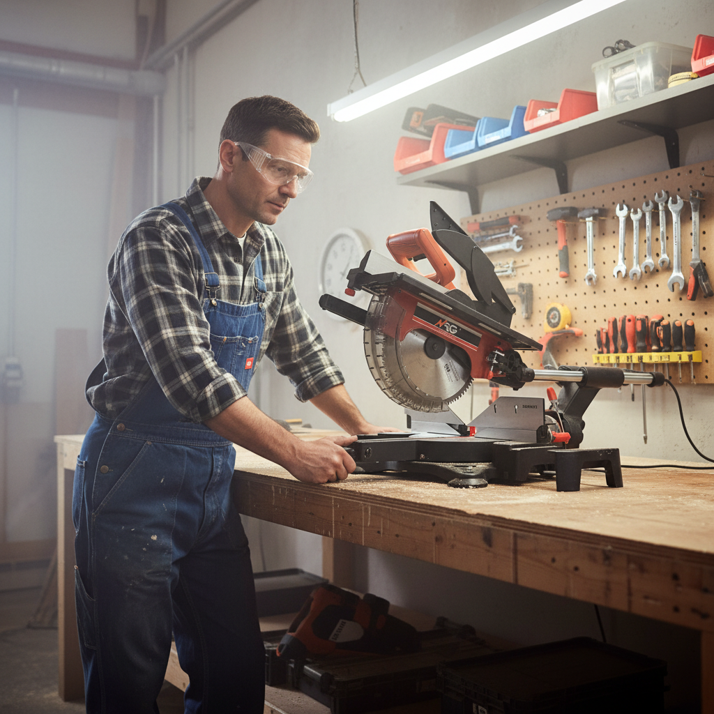 NRG 305/315mm Dual-Bevel Sliding Mitre Saw with Induction Motor 1600W - NMS7130