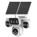 IOMA 3MP Four-Camera PTZ 4G eSIM Solar Security System - IO-SG401
