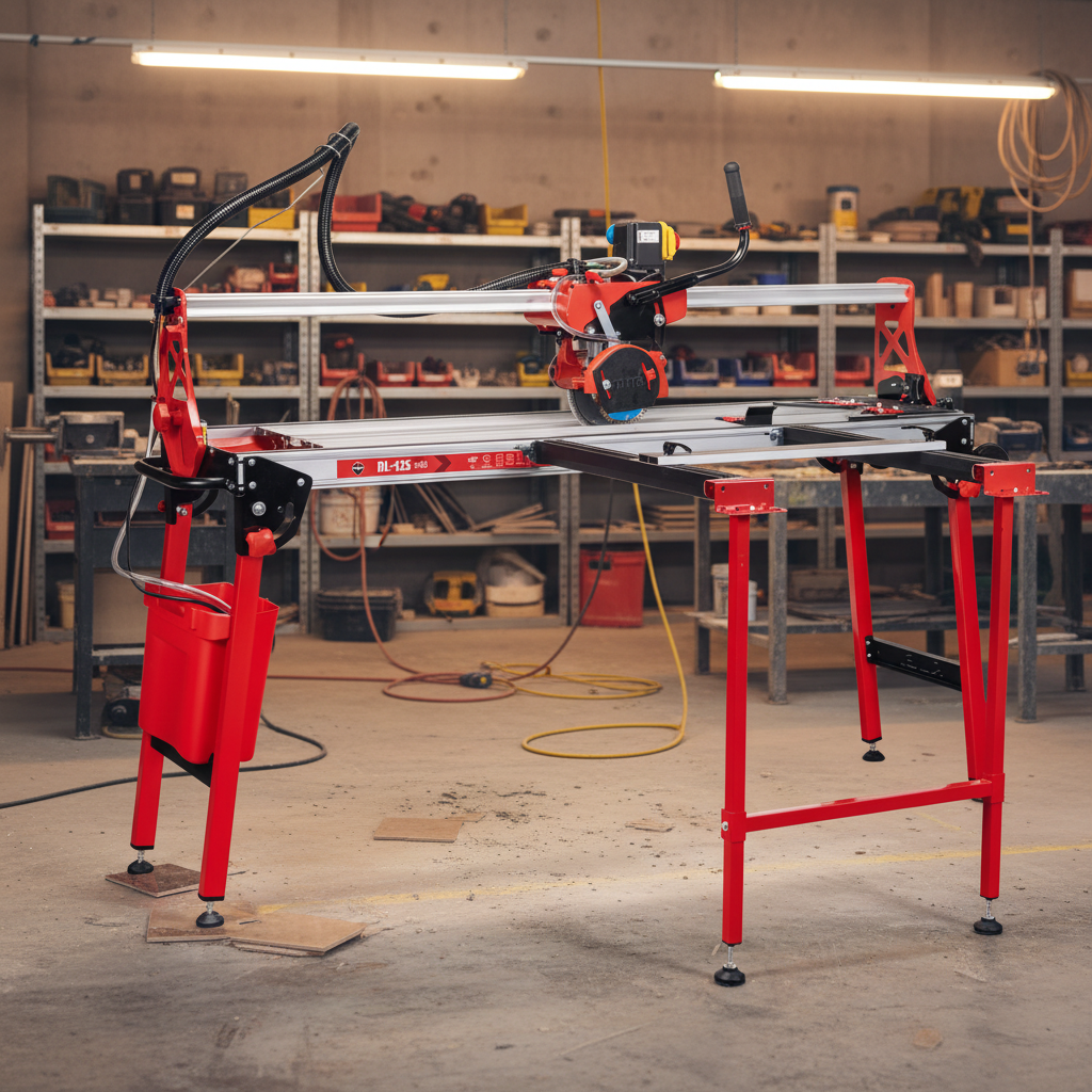 Rubi DL-125 Professional Electric Tile Cutter 125mm 1800W - RUBI-56924
