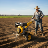 Ingco 9HP Diesel Tiller 1350mm Tilling Width & 300mm Tilling Depth - DC13501D