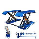 Wadfow 3-Ton Mobile Mid-Rise Scissor Lift - WHC6A03
