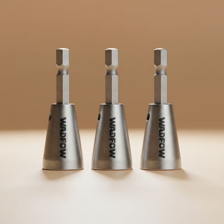 Wadfow 3-Piece Drill-Powered Wire Twisting Tool Set for 2.5-6mm² Cables - WWR8K01