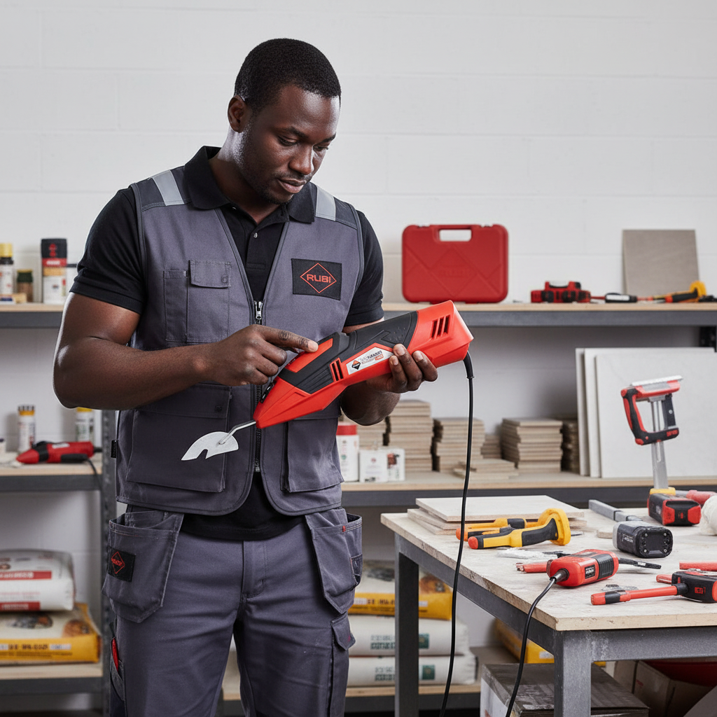 Rubi Rubiscraper-250 Professional Electric Grout Joint Scraper 250W - RUBI-66940