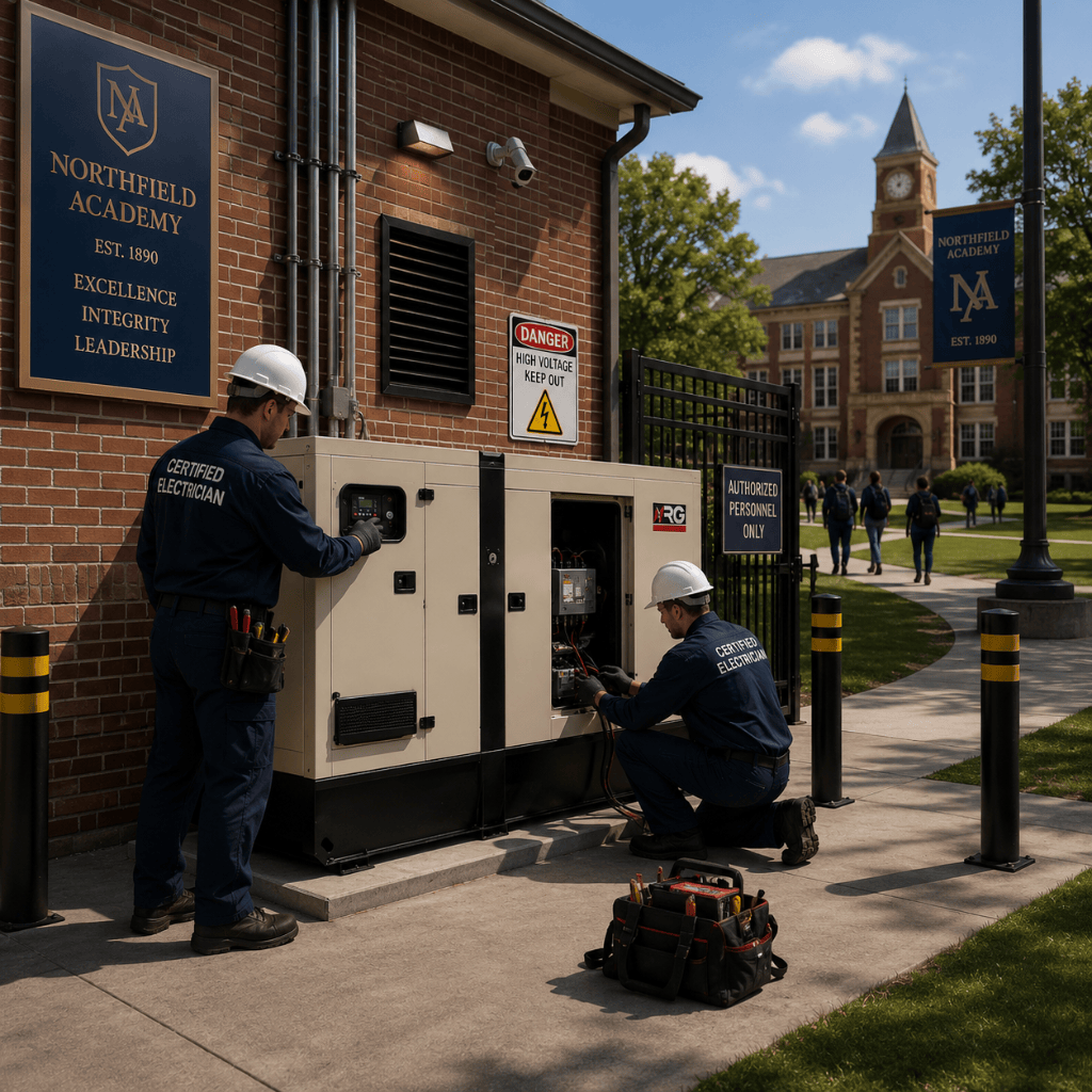 NRG 150kVA Silent Diesel Generator Set - YNS165YC