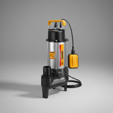 Ingco 1.5HP Stainless Steel Sewage Submersible Pump with 22m³/h Flow, 15m Head & 2" Outlet 1100W - SPDS110068