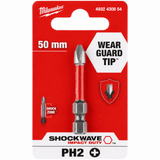 Milwaukee Shockwave Impact Duty Screwdriver Bit PH2 50MM - 4932430854