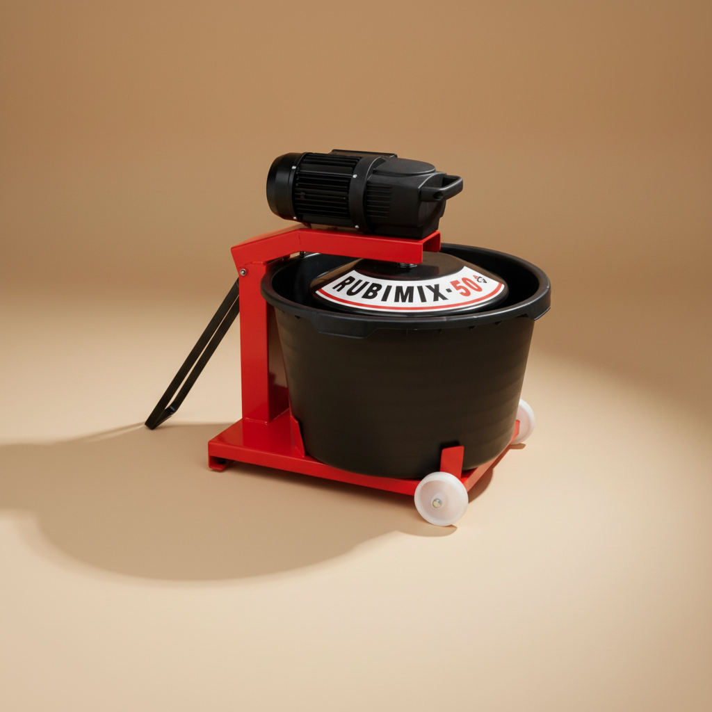 Rubi Rubimix-50 N Heavy-Duty Industrial Electric Mortar Mixer 880W - RUBI-61950