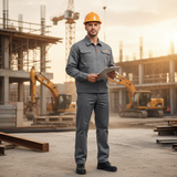 Wadfow Professional Work Uniform Set with Jacket & Trousers - WUN1801.XL