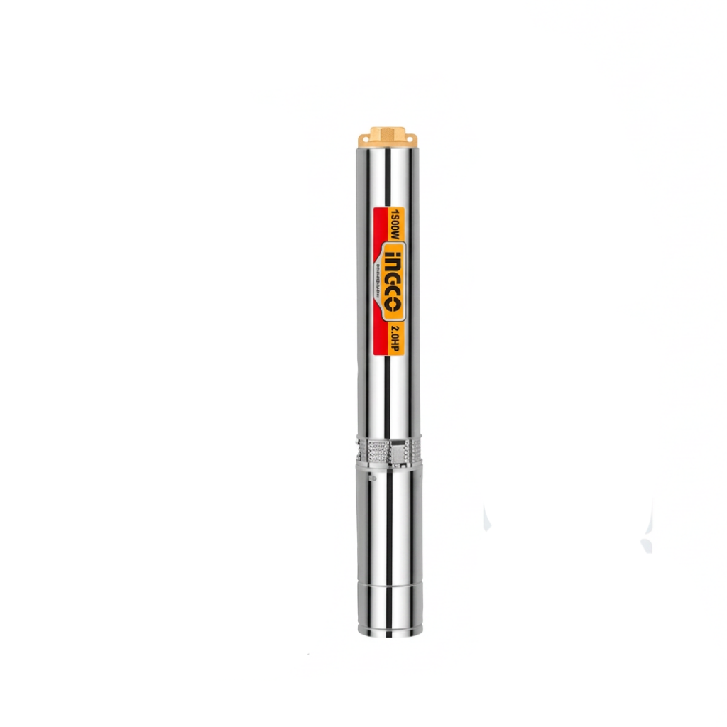 Ingco 2HP AC/DC Solar Deep Well Submersible Pump 1500W - DWPAD150061