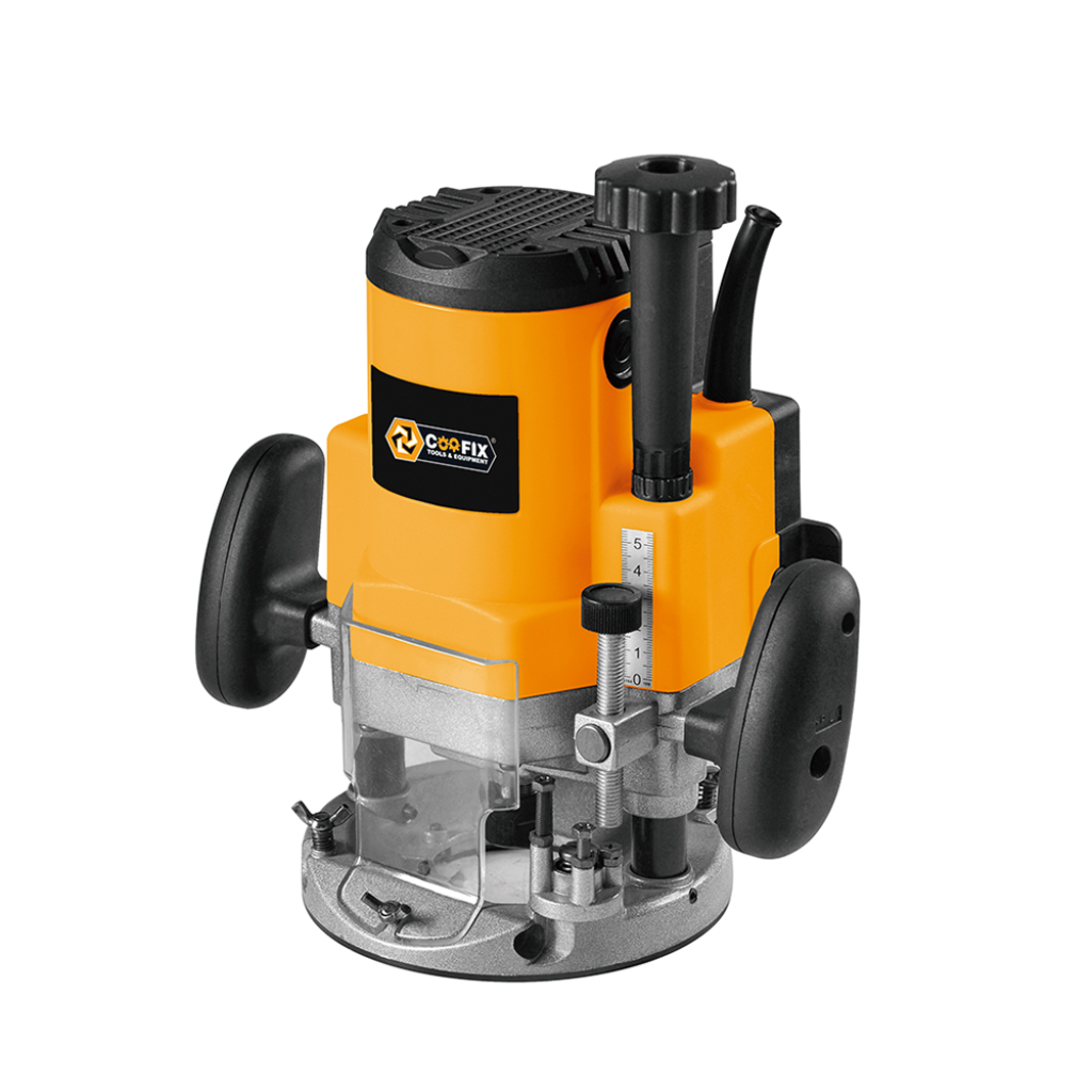 Coofix Heavy-Duty Electric Router 2200W with Variable Speed - 27326
