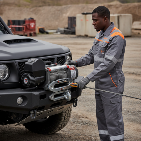 Raptor 24V Heavy-Duty Electric Recovery Winch | RAP-EW Series