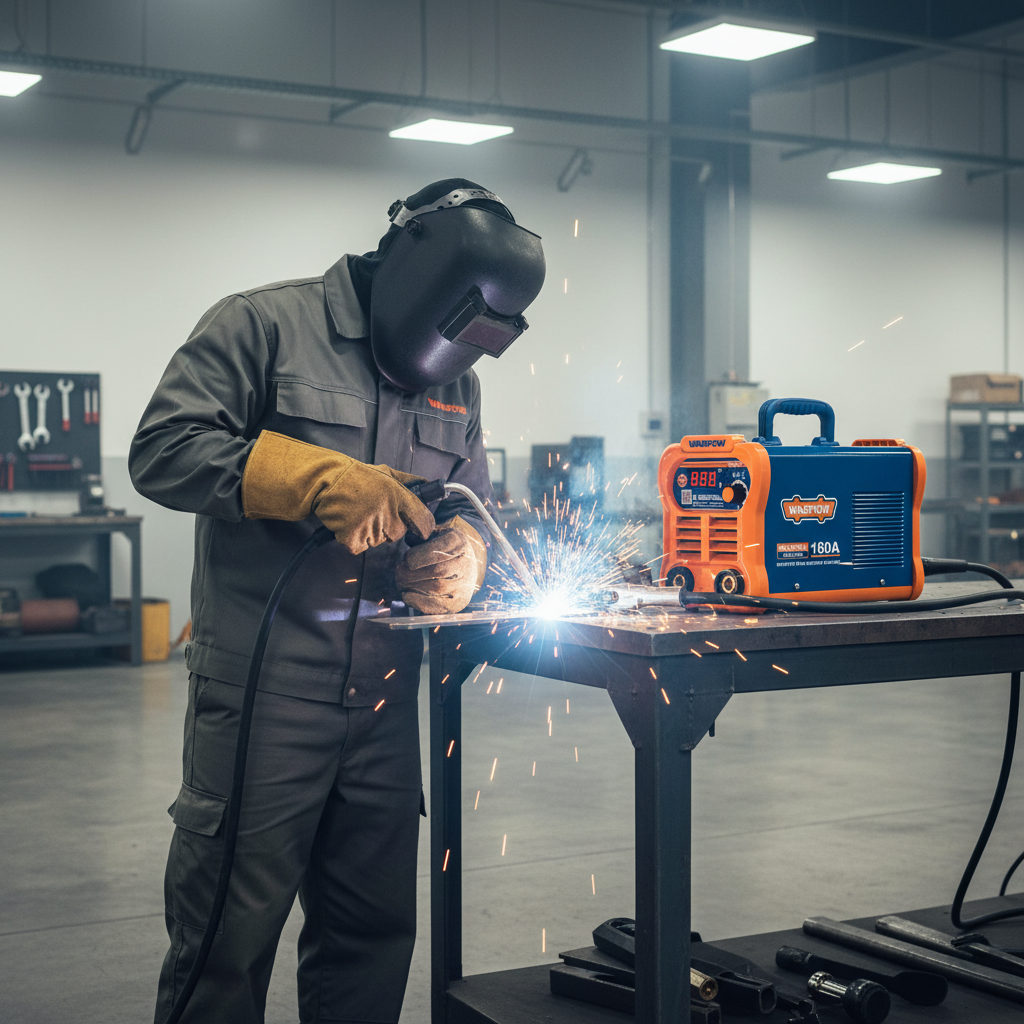 Wadfow 160A MMA & Lift TIG Inverter Welding Machine with IGBT Technology - WWD21601
