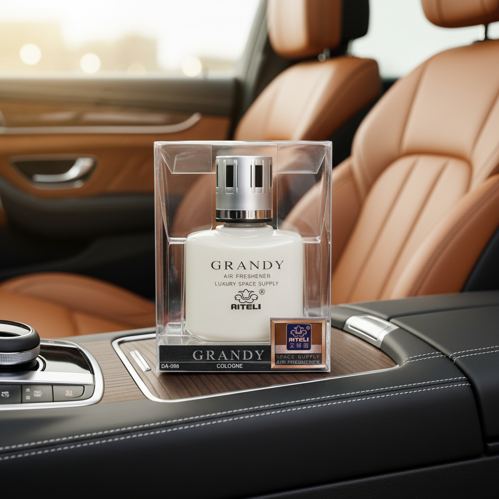 Aiteli Grandy Long-Lasting Dashboard Car Air Freshener with Decorative Diffuser Bottle - DA-096